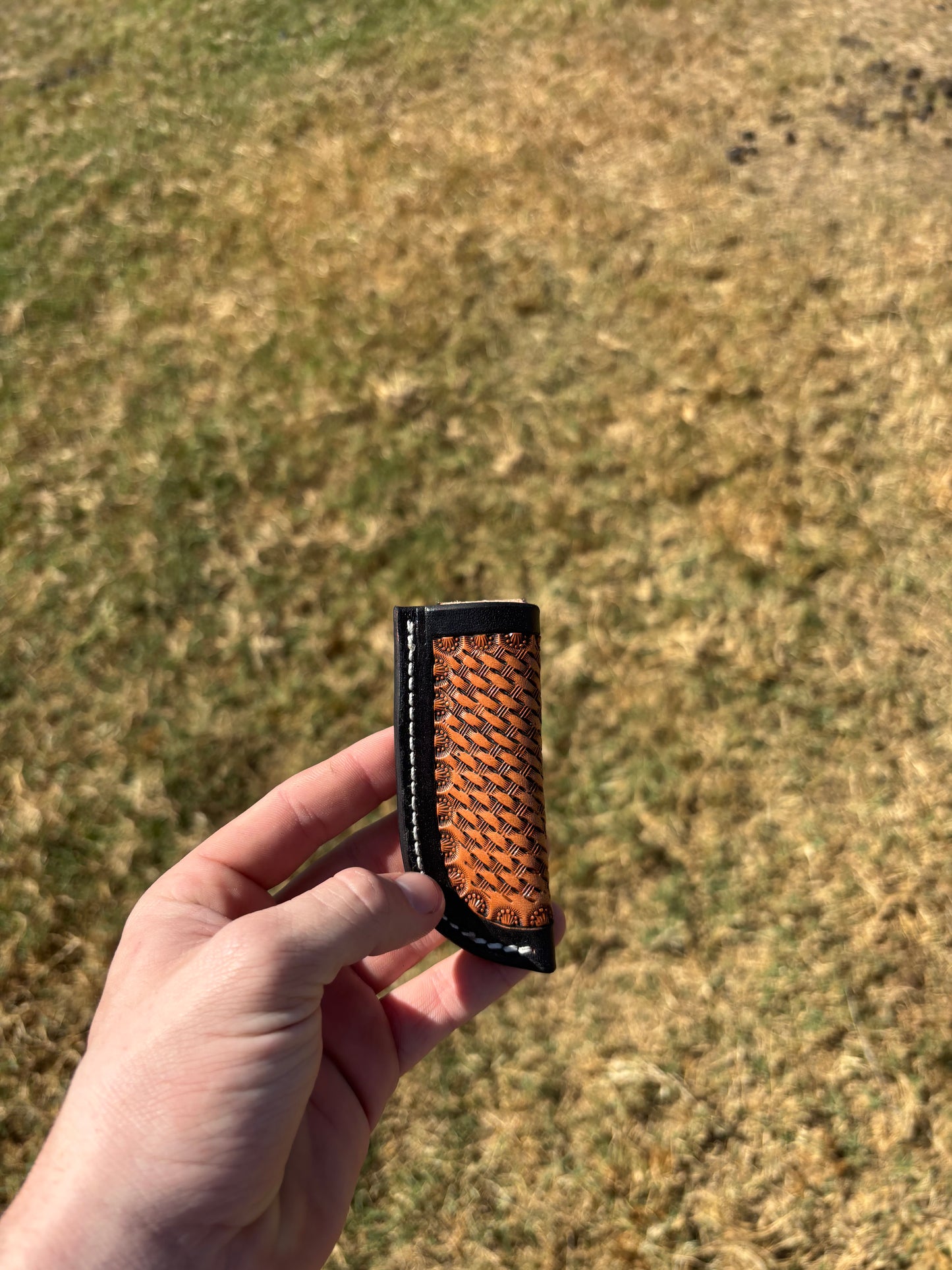 Small basket stamp sheath