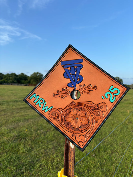 Custom graduation cap cover