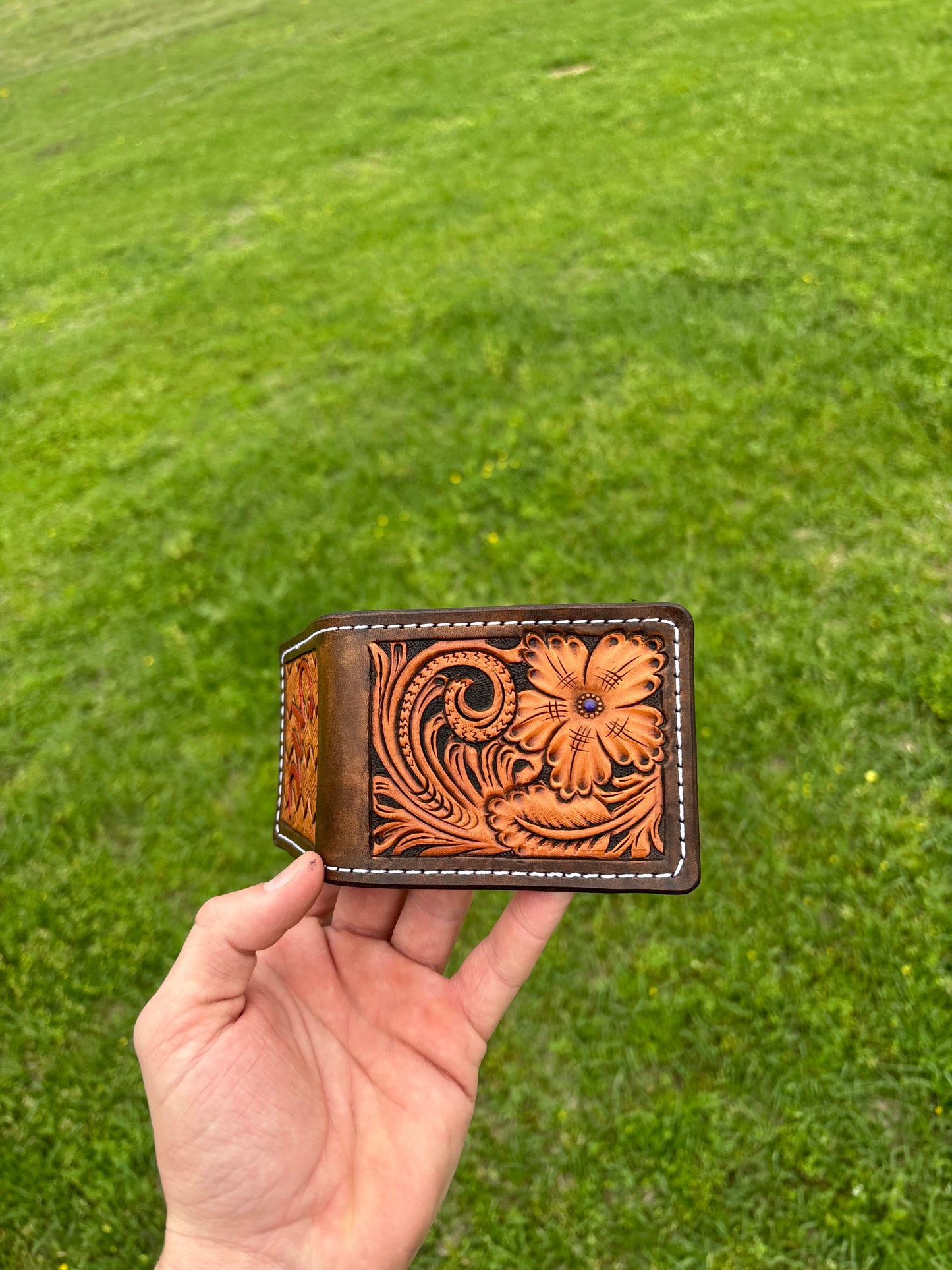 Men’s money clip wallet