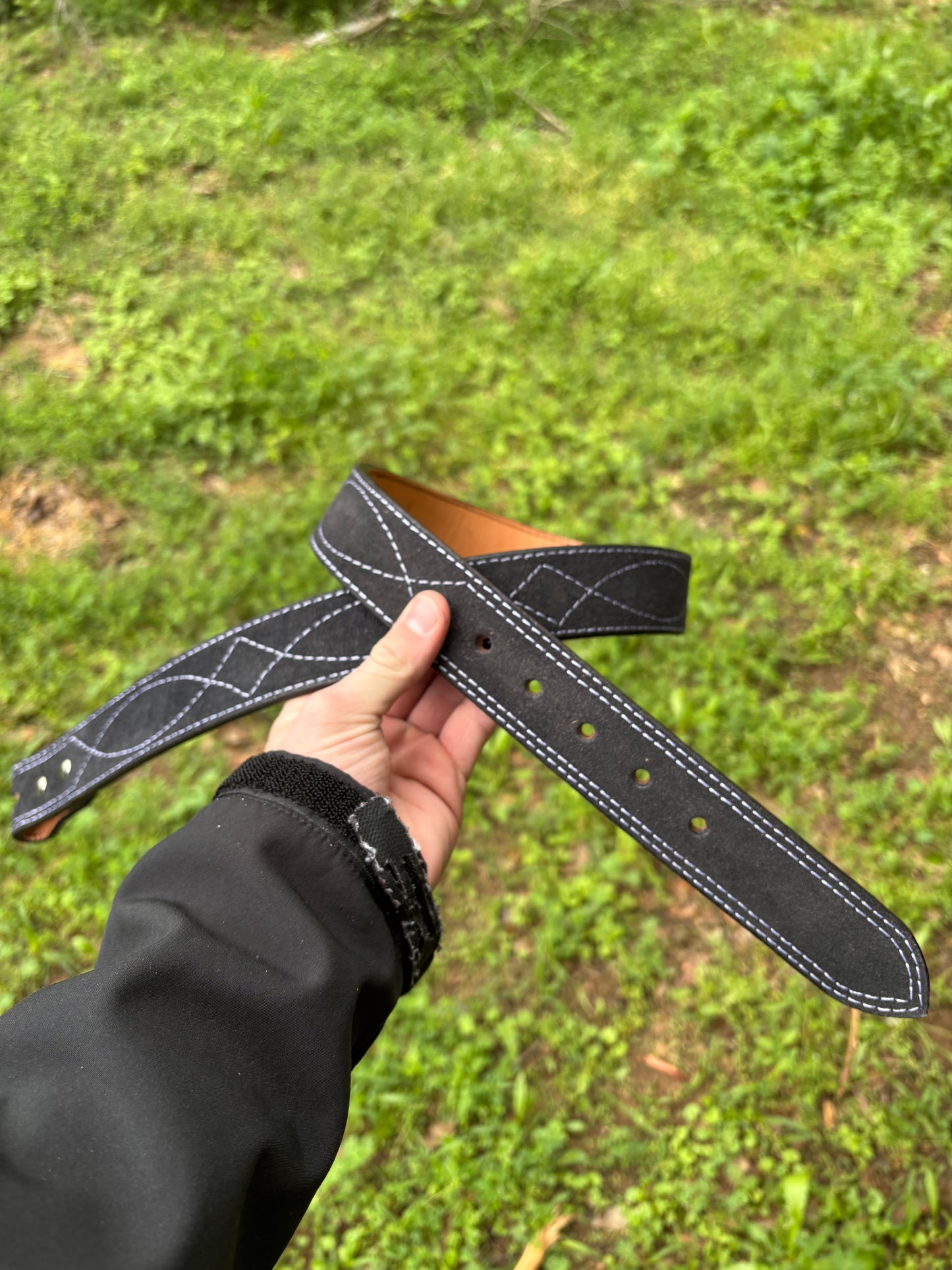 Custom leather belt (deposit)
