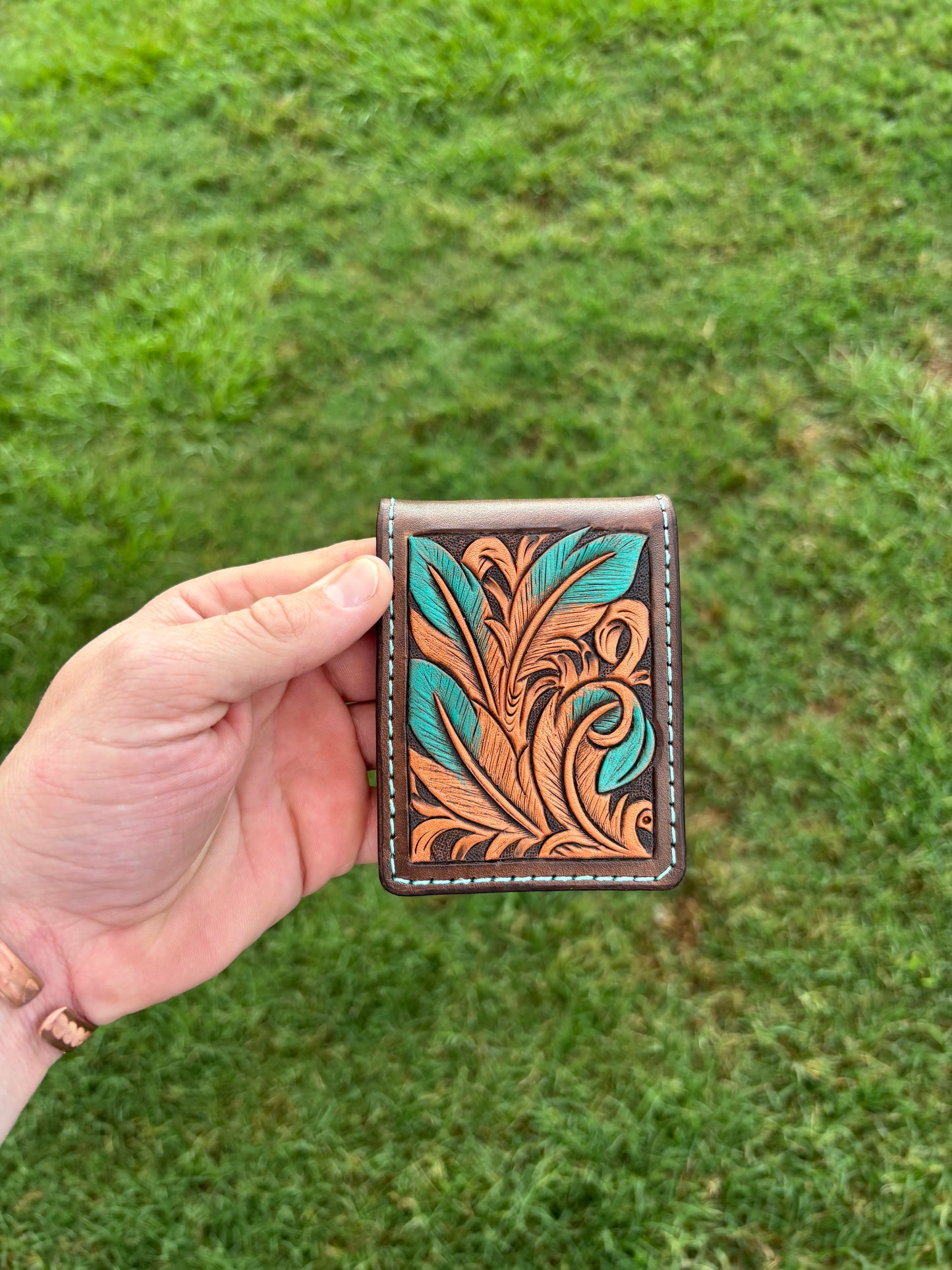 Men’s money clip wallet