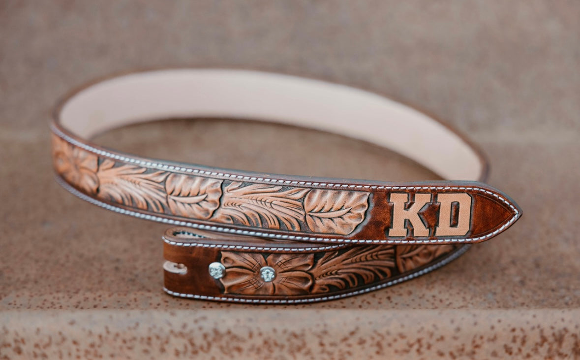 Custom leather belt (deposit)